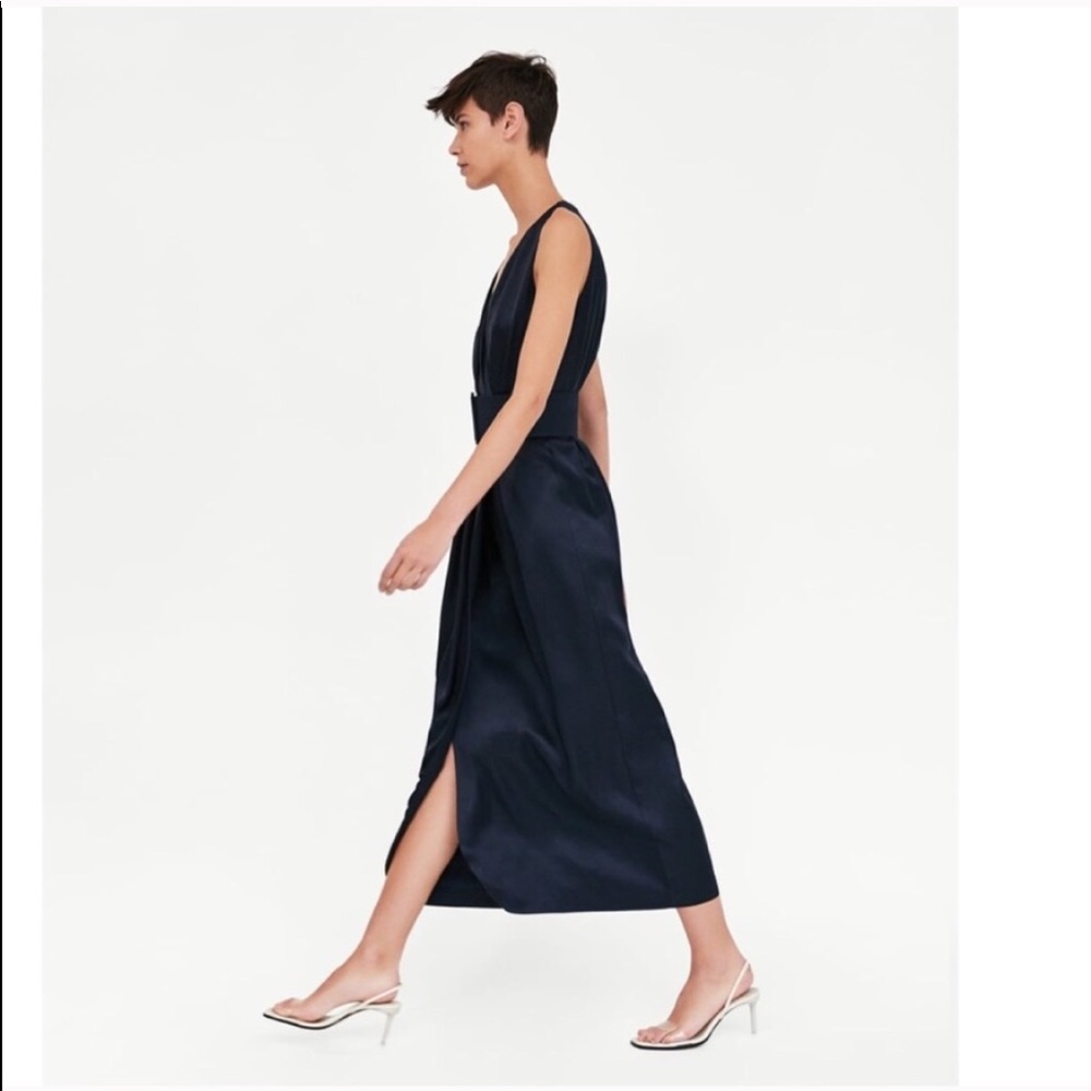 NWOT Long Dress with Belt